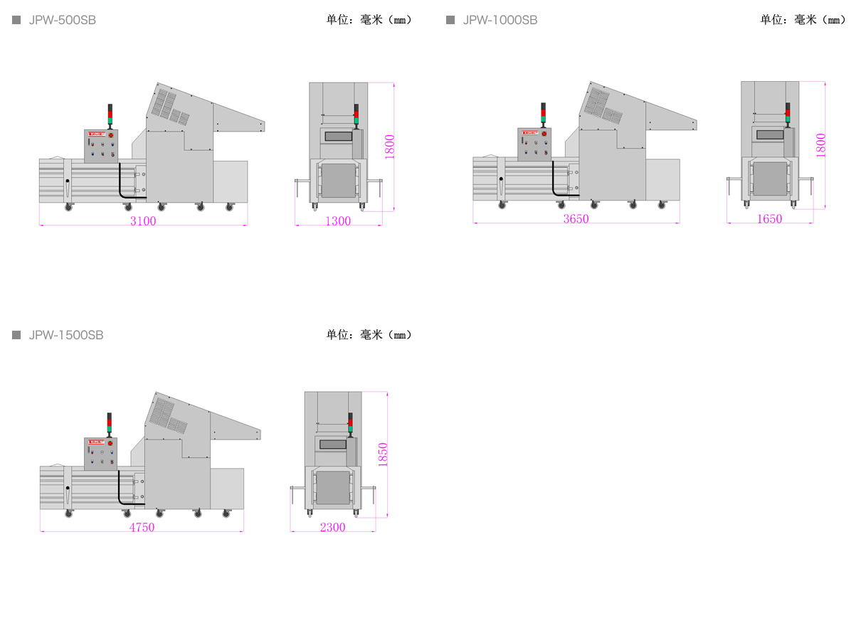 小型（粉碎打包一体机）卧式半自动打包机JPW500SB.png